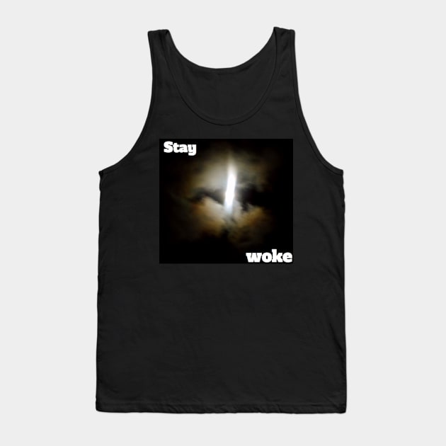 Stay Woke Tank Top by heyokamuse